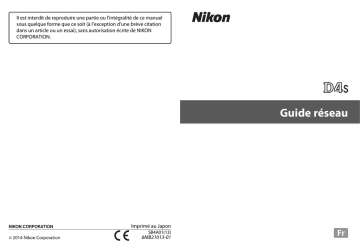 Mode d'emploi | Nikon D4S Manuel utilisateur | Fixfr