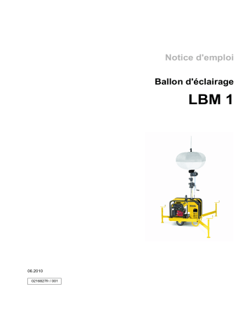 Wacker Neuson LBM1/230V Light Balloon Manuel utilisateur | Fixfr