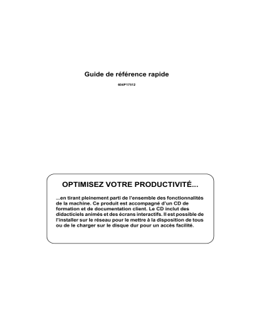 Manuel du propriétaire | Xerox WORKCENTRE M165 Manuel utilisateur | Fixfr