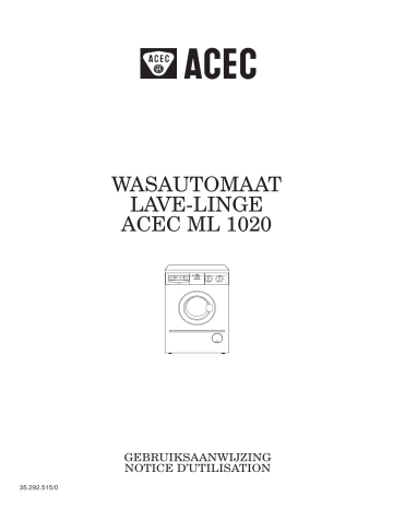 Manuel du propriétaire | ACEC ML1020 Manuel utilisateur | Fixfr