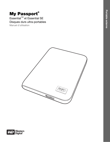 Manuel du propriétaire | Western Digital My Passport Essential Manuel utilisateur | Fixfr