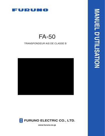 Furuno FA50 Manuel utilisateur | Fixfr