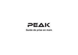 Novation PEAK Manuel utilisateur