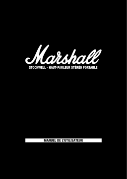 Marshall Stockwell Manuel utilisateur