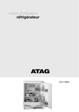 Atag KU1190A Manuel utilisateur