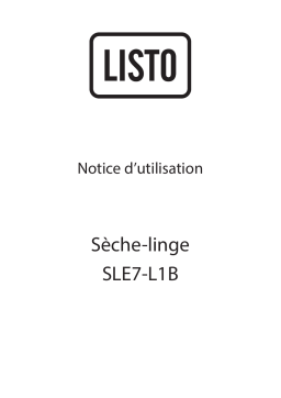 Listo SLC8-L1B Manuel utilisateur