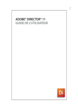 Adobe Director 11 Manuel utilisateur