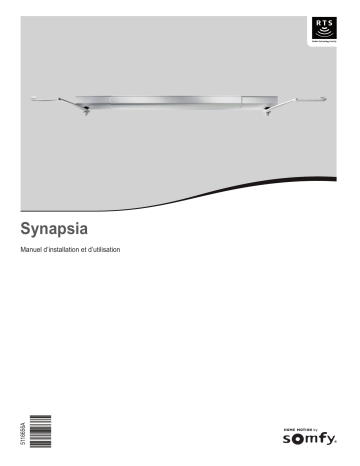 Mode d'emploi | Somfy Synapsia 25 Nm Manuel utilisateur | Fixfr