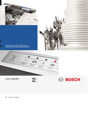 Manuel du propriétaire | Bosch SMS50L18EU Manuel utilisateur | Fixfr