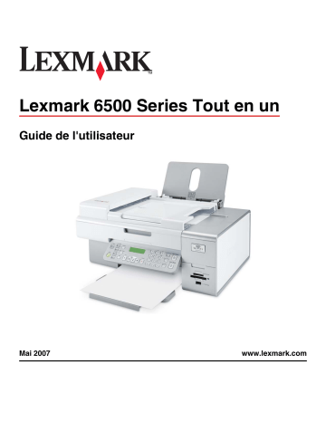 Manuel du propriétaire | Lexmark X6570 Manuel utilisateur | Fixfr