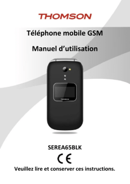 Thomson Serea 65 BLK Mode d'emploi