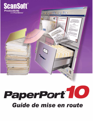 Mode d'emploi | Nuance PaperPort 10 Manuel utilisateur | Fixfr