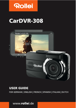 Rollei Car DVR-308 Manuel utilisateur