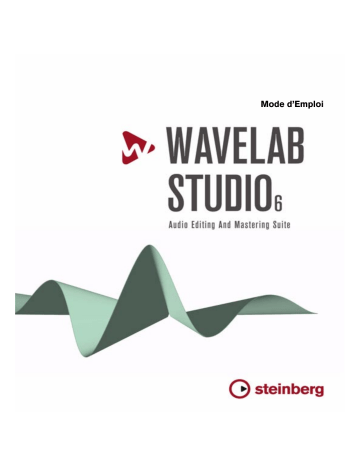 Steinberg Wavelab Studio 6 Mode d'emploi | Fixfr
