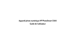 HP PhotoSmart C500 : Guide de l'utilisateur + IA