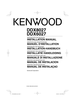 Kenwood DDX8027 Manuel utilisateur