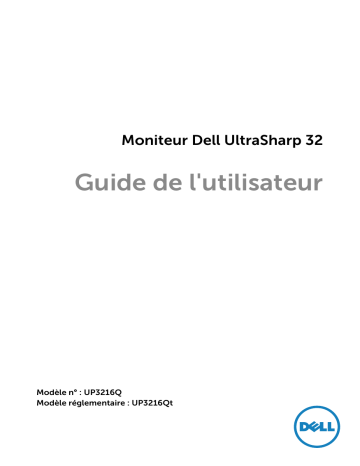 Dell UP3216Q electronics accessory Manuel utilisateur | Fixfr