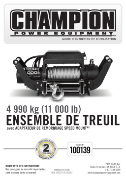 Champion Power Equipment 100139 Manuel utilisateur