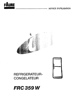 Faure FRC359W Manuel utilisateur