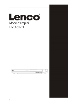 Lenco DVD-517H Manuel utilisateur