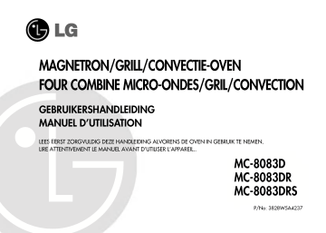 LG MC-8083DR Manuel du propriétaire | Fixfr
