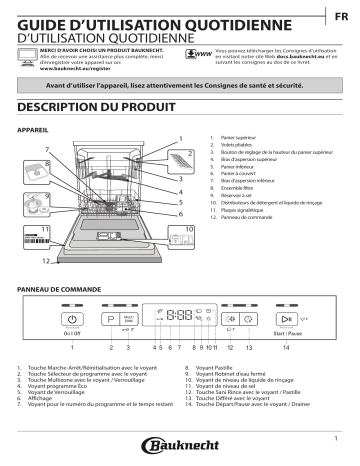 Mode d'emploi | Bauknecht BKFC 3C26 Manuel utilisateur | Fixfr