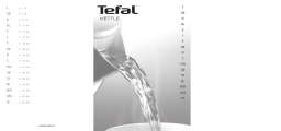 Tefal BOUILLOIRE Manuel utilisateur