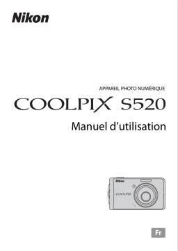 Nikon Coolpix S520 Manuel utilisateur