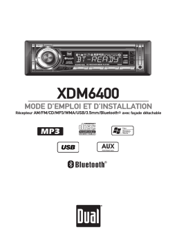 Dual XDM6400 Manuel utilisateur