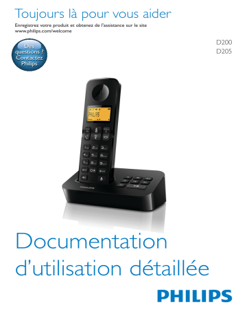 Manuel du propriétaire | Philips D2054 Manuel utilisateur | Fixfr