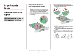 Lexmark T654 Manuel utilisateur