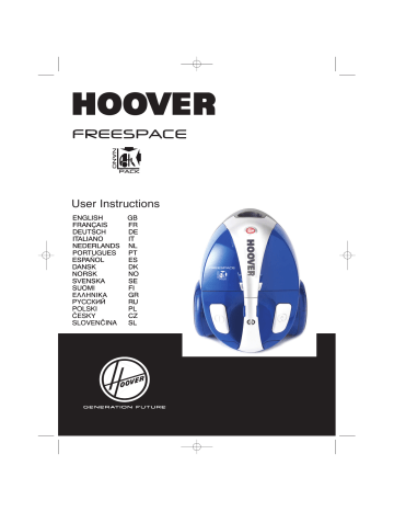Manuel du propriétaire | Hoover TFS 5208 Manuel utilisateur | Fixfr