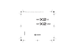 Sagem MyX2-2m Manuel utilisateur