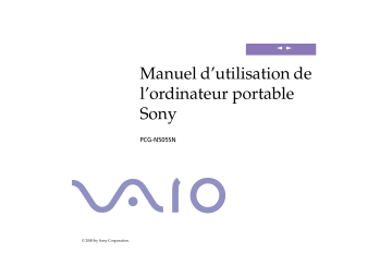 Manuel du propriétaire | Sony PCG-N505SN Manuel utilisateur | Fixfr