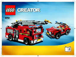 Lego 6752 Fire Rescue Manuel utilisateur