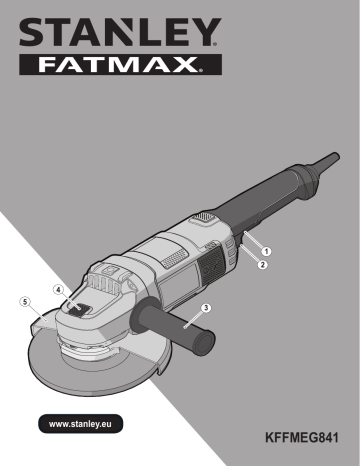 Stanley fatmax KFFMEG841-QS Manuel utilisateur | Fixfr