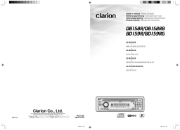 Clarion DB159R Manuel utilisateur