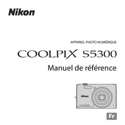 Nikon COOLPIX S5300 Manuel utilisateur