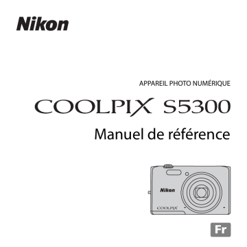 Nikon COOLPIX S5300 Manuel utilisateur | Fixfr