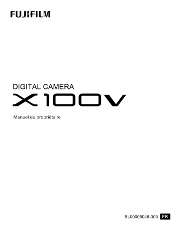 Fujifilm X-100V Manuel utilisateur | Fixfr