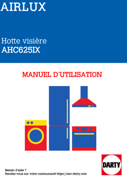 AIRLUX AHB980IX Manuel utilisateur