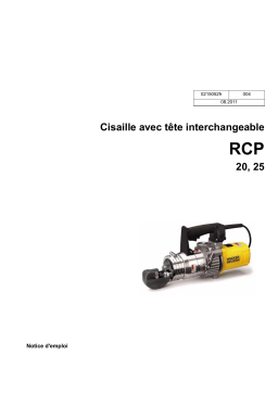 Wacker Neuson RCP-20/120 Rebar Tier Manuel utilisateur