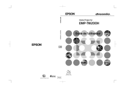 Epson EMP-TW200 Manuel utilisateur