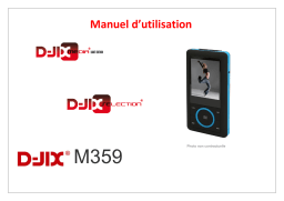 D-JIX M359 FM Manuel utilisateur