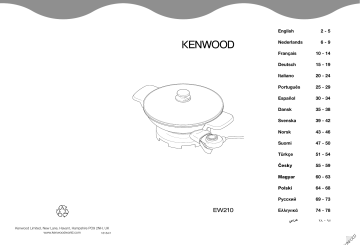 Manuel du propriétaire | Kenwood EW210 Manuel utilisateur | Fixfr