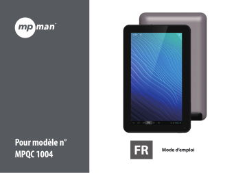 Manuel du propriétaire | MPMan MPQC 1114 Manuel utilisateur | Fixfr