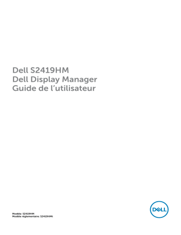 Dell S2419HM electronics accessory Manuel utilisateur | Fixfr