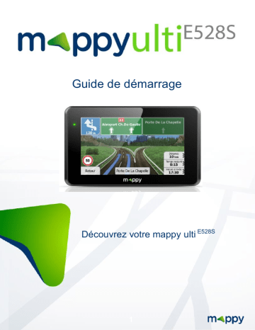Guide de démarrage rapide | MAPPY ulti E528S Manuel utilisateur | Fixfr