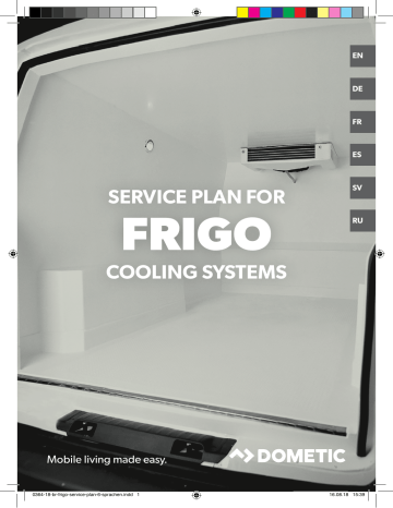 Dometic Frigo - Service Plan Manuel du propriétaire | Fixfr