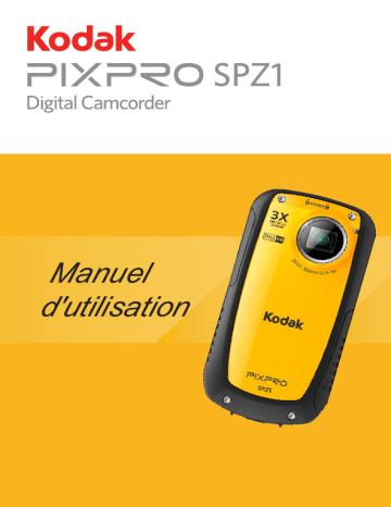 Manuel du propriétaire | Kodak SP1 PACK EXPLORER Manuel utilisateur | Fixfr